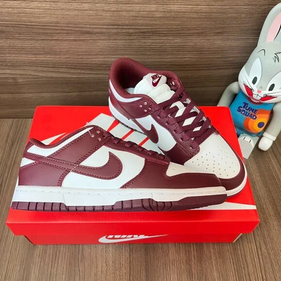 Nike Athletic Shoes in Maroon and White - Picture 5 of 9